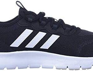 adidas Women's Vario Sport Running Shoe, Black/White/Grey, 8