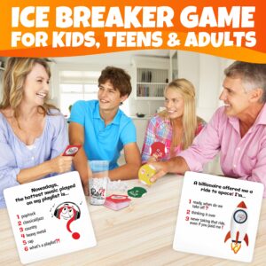 Really?! Think You Know Me? Guess Again - Hilarious Family Game Night Ice Breakers, Conversation Cards to Get Talking