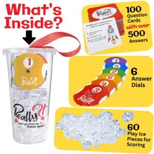 Really?! Think You Know Me? Guess Again - Hilarious Family Game Night Ice Breakers, Conversation Cards to Get Talking