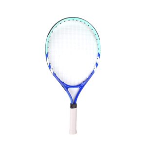 pro impact junior tennis racket for kids/beginners, lightweight aluminium frame, good control grip, recreational professional tennis training racquet (color