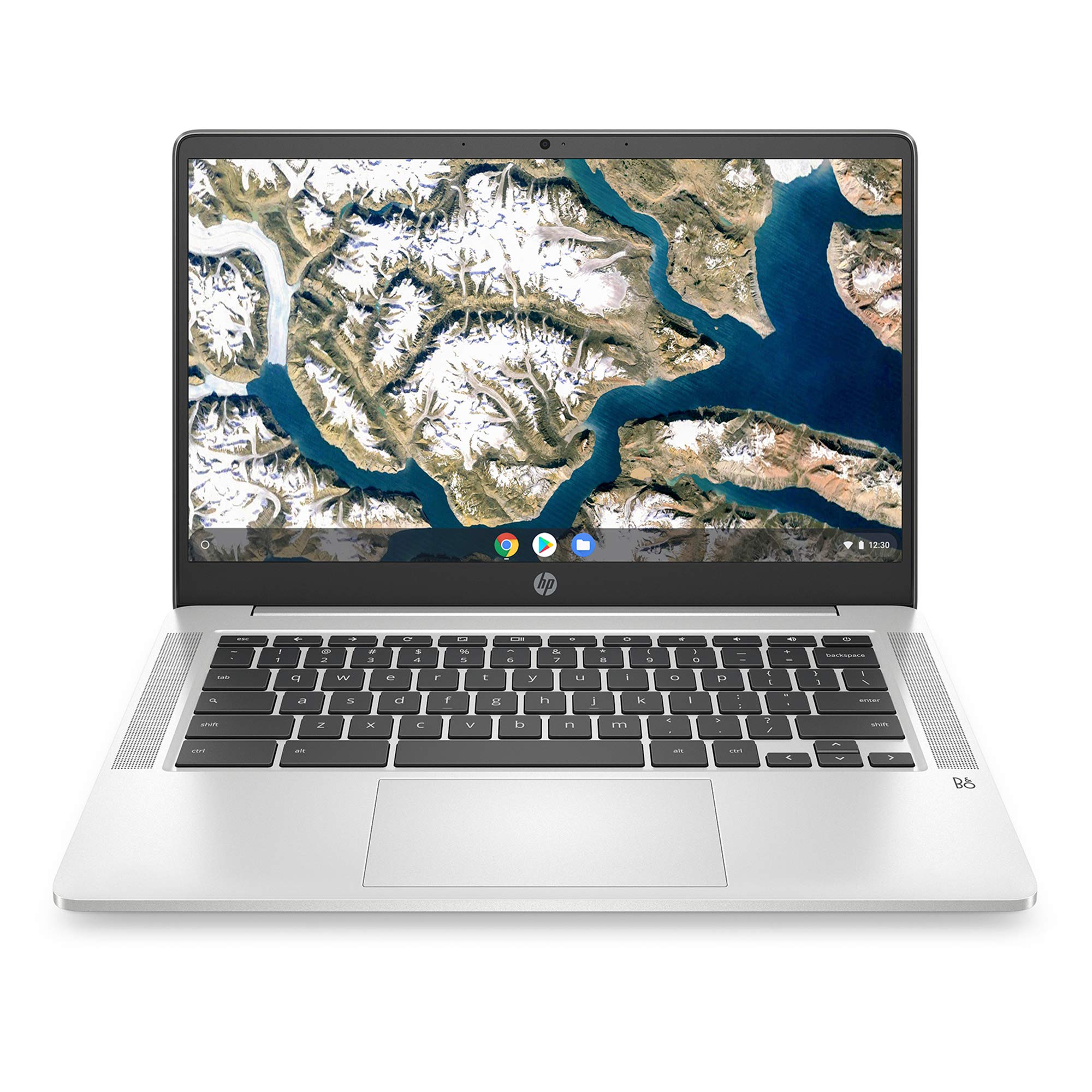 HP 2020 Flagship 14 Chromebook Laptop Computer 14" HD SVA Anti-Glare Display Intel Celeron N5000 Processor 4GB DDR4 64GB eMMC Backlit WiFi Webcam Chrome OS