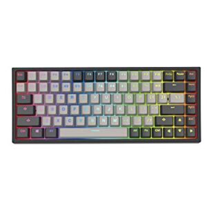 Keycool Hero 84 2021 Edition Mechanical Keyboard RGB Gateron Switches Mini Gaming 84 Keys Keyboard (RGB Gateron Brown)