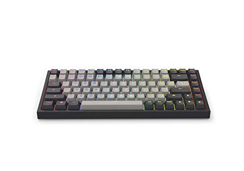 Keycool Hero 84 2021 Edition Mechanical Keyboard RGB Gateron Switches Mini Gaming 84 Keys Keyboard (RGB Gateron Brown)