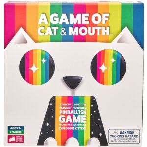 a game of cat and mouth by exploding kittens - family card game - card game for adults, teens & kids