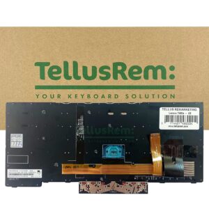 TellusRem Replacement Lenovo T480s Regular Black - US Non-Backlit Keyboard for Lenovo Thinkpad T480s, T490, E490, L480, L490, L380, L390, L380 Yoga, L390 Yoga, E490, E480