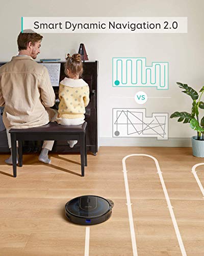 eufy by Anker, RoboVac G30, Robot Vacuum with Dynamic Navigation 2.0, 2000 Pa Strong Suction, Wi-Fi, Compatible with Alexa, Carpets and Hard Floors, Ideal for Pet Owners