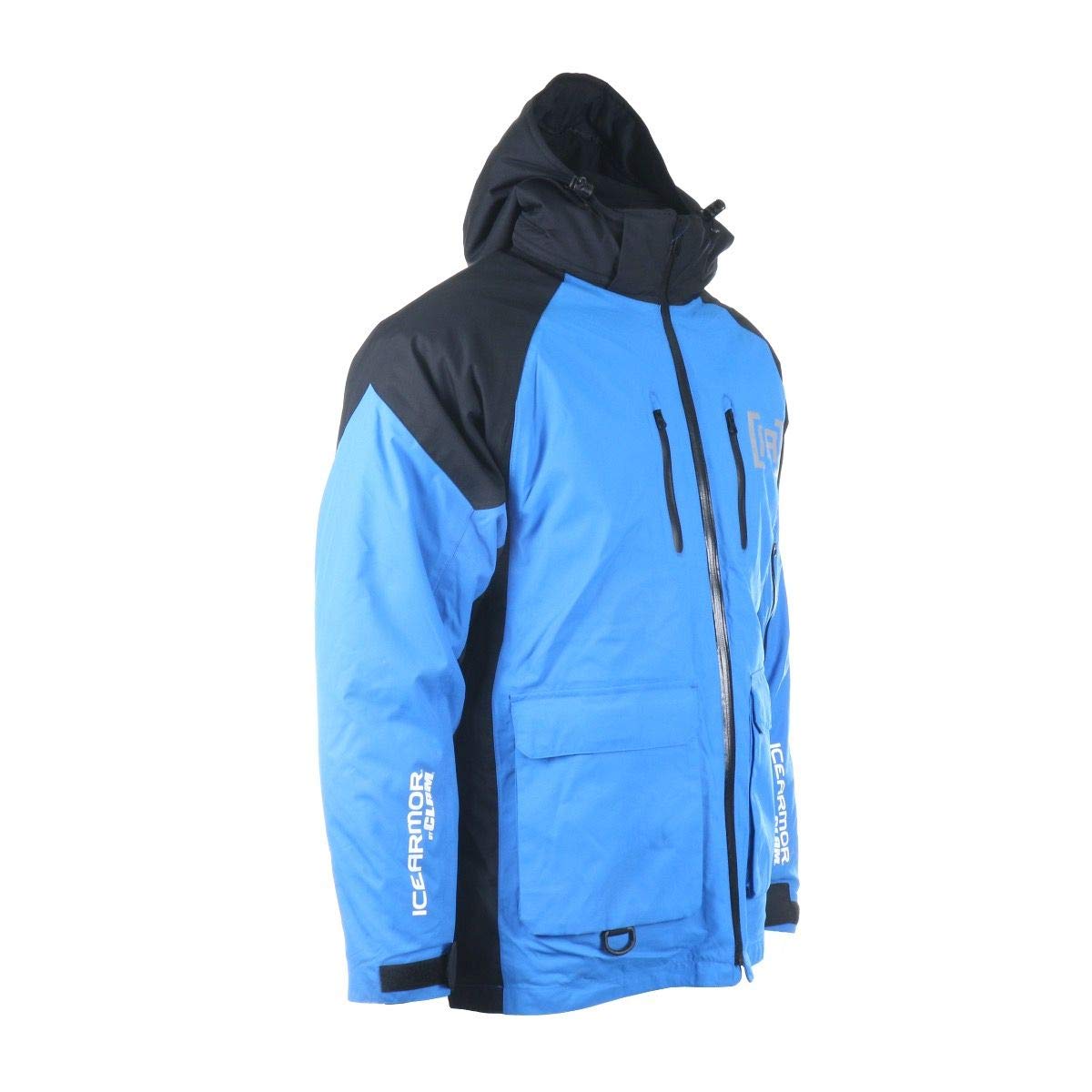 Clam Outdoors Rise Float Parka - Large Blue/Black