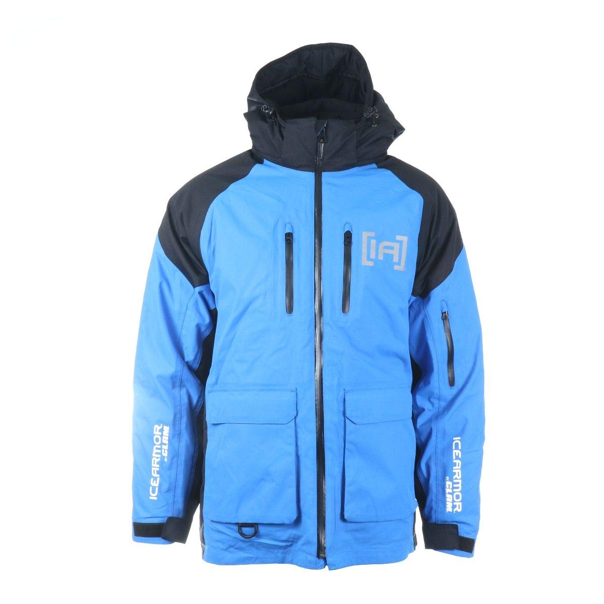 Clam Outdoors Rise Float Parka - Large Blue/Black