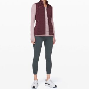 lululemon Down For It All Vest (Dark Adobe, 2)