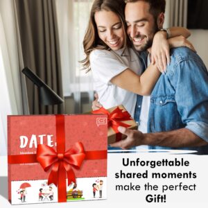 The Perfect Couples Gift for Anniversary, Valentines Day, Christmas, Wedding or Birthday - For Partner, Husband, Wife, Him, Her, Men, Women - Over 100 Date Night Ideas and Question Cards!