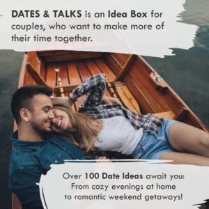 The Perfect Couples Gift for Anniversary, Valentines Day, Christmas, Wedding or Birthday - For Partner, Husband, Wife, Him, Her, Men, Women - Over 100 Date Night Ideas and Question Cards!