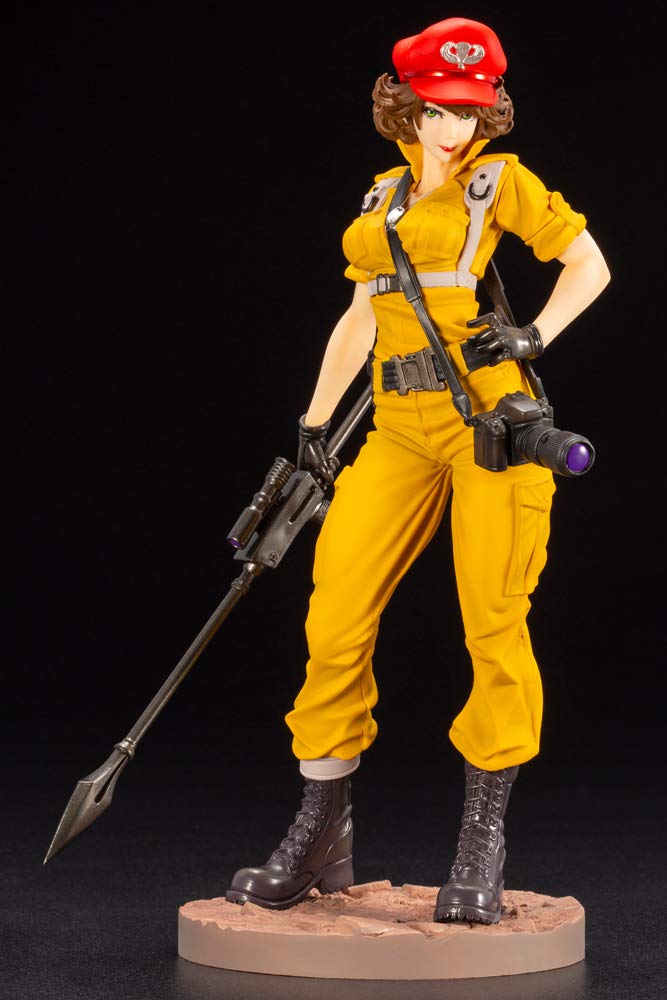 Kotobukiya GI Joe: Lady Jaye (Canary Ann Version) Bishoujo Statue, Multicolor