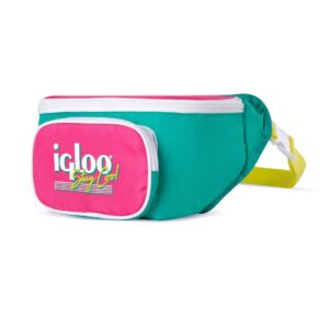 igloo fanny pack, jade