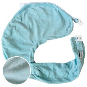 my brest friend deluxe nursing pillow cover - slipcovers for baby - adjustable fit, easy care, durable - original nursing pillow not included, aqua