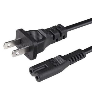 [ul listed] omnihil 5 feet long ac power cord compatible with roborock e4 robot vacuum