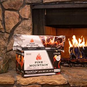 Pine Mountain Quantum 2.5 Hour Easy-Light Firelogs, 4 Count