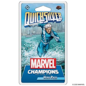 marvel champions the card game quicksilver hero pack - superhero strategy game, cooperative game for kids and adults, ages 14+, 1-4 players, 45-90 minute playtime, made by fantasy flight games