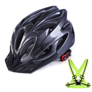 adult bike helmet, lightweight cycling helmet, bicycle helmet adjustable size ultralight specialized for mens womens safety protection es-022