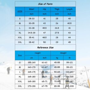 Women's Detachable Ski Bib Pants Ladies Outdoor Windproof Waterproof Snow Pants Waterproof and Breathable,style4 S