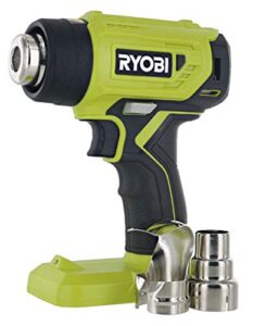 ryobi 18-volt one+ lithium-ion cordless heat gun (tool only) p3150 (renewed)