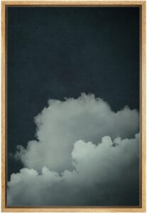 signwin framed canvas wall art beautiful cloud on sky canvas prints home artwork decoration for living room,bedroom - 16x24 inches