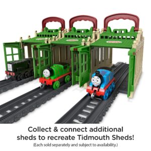 Thomas & Friends Connect & Go Thomas Shed, Push-Along Train Engine with take-Along Storage shed for Preschool Kids Ages 3 Years and up