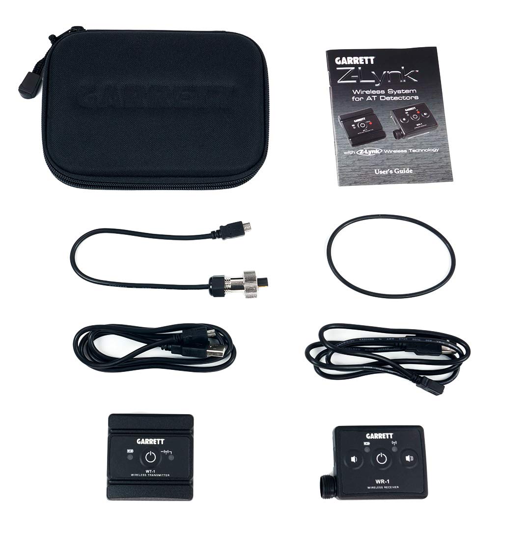 Garrett Z-Lynk Wireless System 2-pin Headphone Jack at Transmiter & Receiver