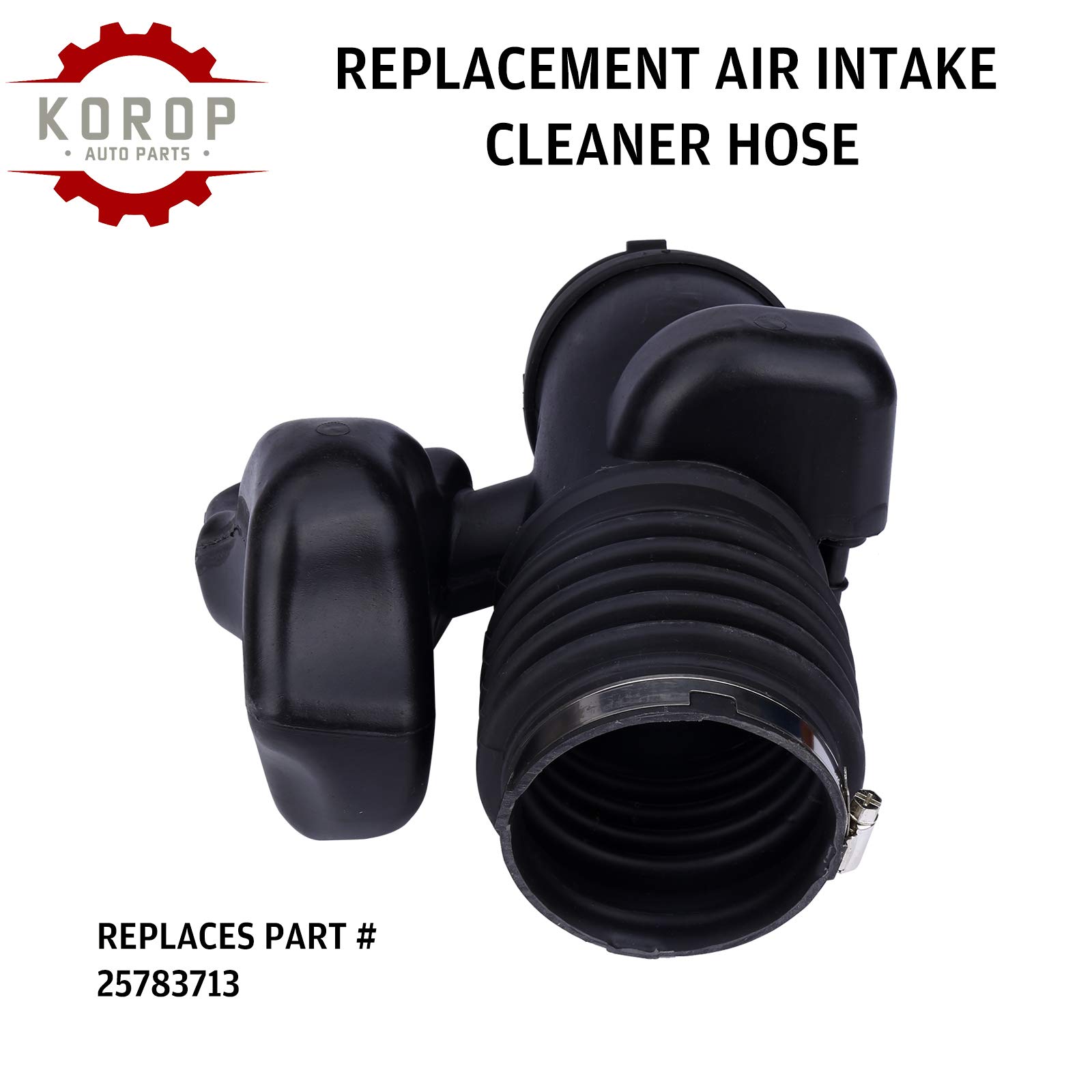 Air Intake Cleaner Hose REPLACES# 25783713 Fits for 2009 2010 2011 Buick Enclave Chevy Traverse GMC Acadia Saturn Outlook, Intake Boot Tube Outlet Duct