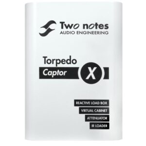 Two Notes Torpedo Captor X Reactive Loadbox DI and Attenuator - 16-ohm