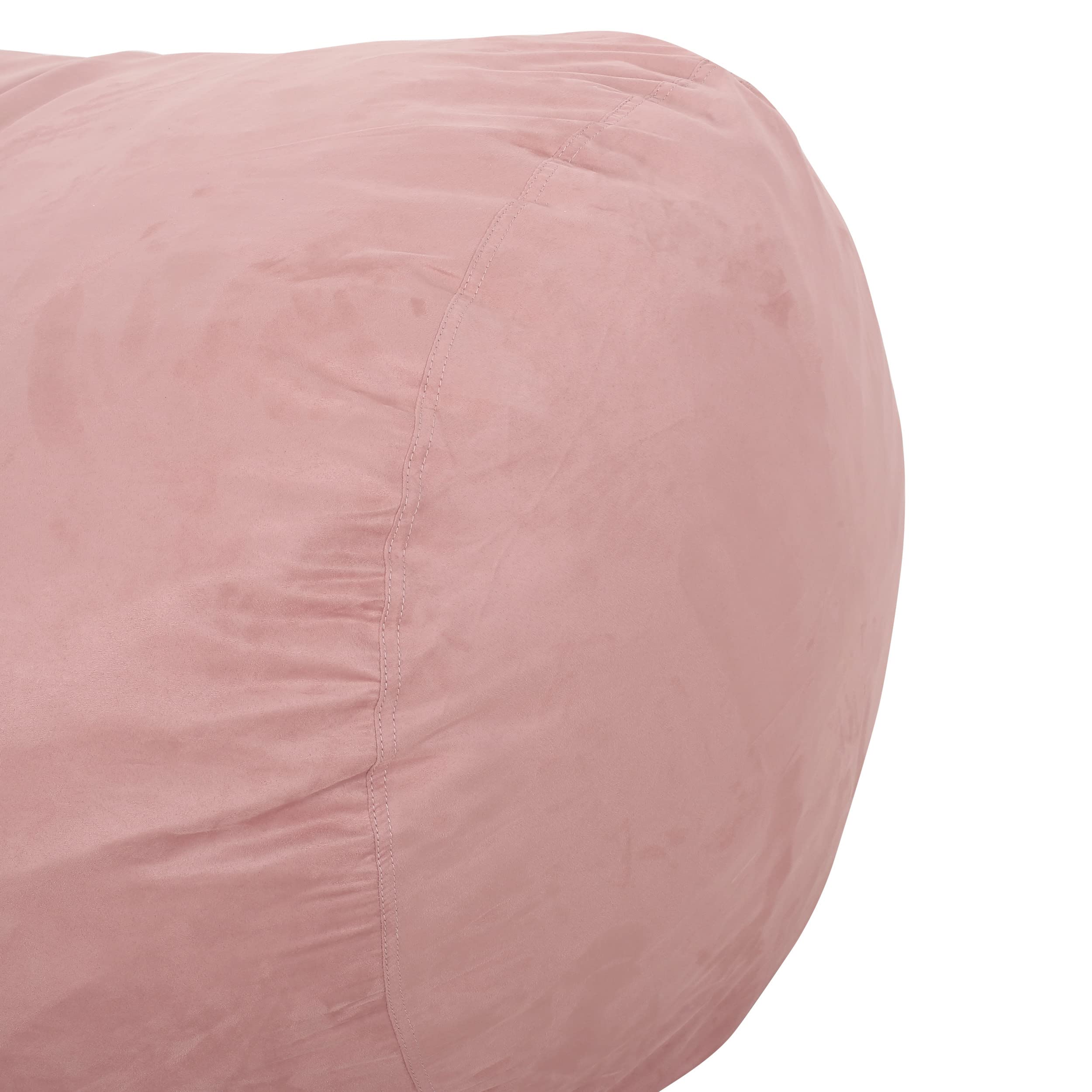 Christopher Knight Home 313871 Bean Bag, Rose Petal Pink Small