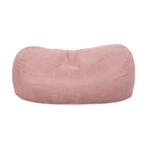 Christopher Knight Home 313871 Bean Bag, Rose Petal Pink Small