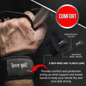 Fit Vikings Gymnastics Grips - Gloves for Crossfit - Pull Up Grips - Hand Grips -Men & Women