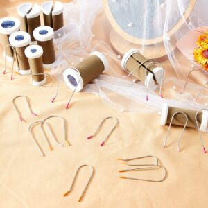 40 Pieces Assorted Hot Roller Clips Large, Medium and Small Hot Rollers, Fits Most Rollers and Curlers, 3 Sizes