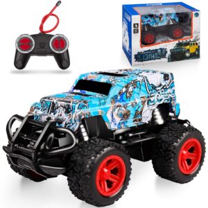 narrio kids toys for 3 4 5 6 year old birthday gift, remote control car for boys 3-5 rc cars monster trucks age 4-7, christmas teen gifts for 3-7 year old , toddler age 2-6