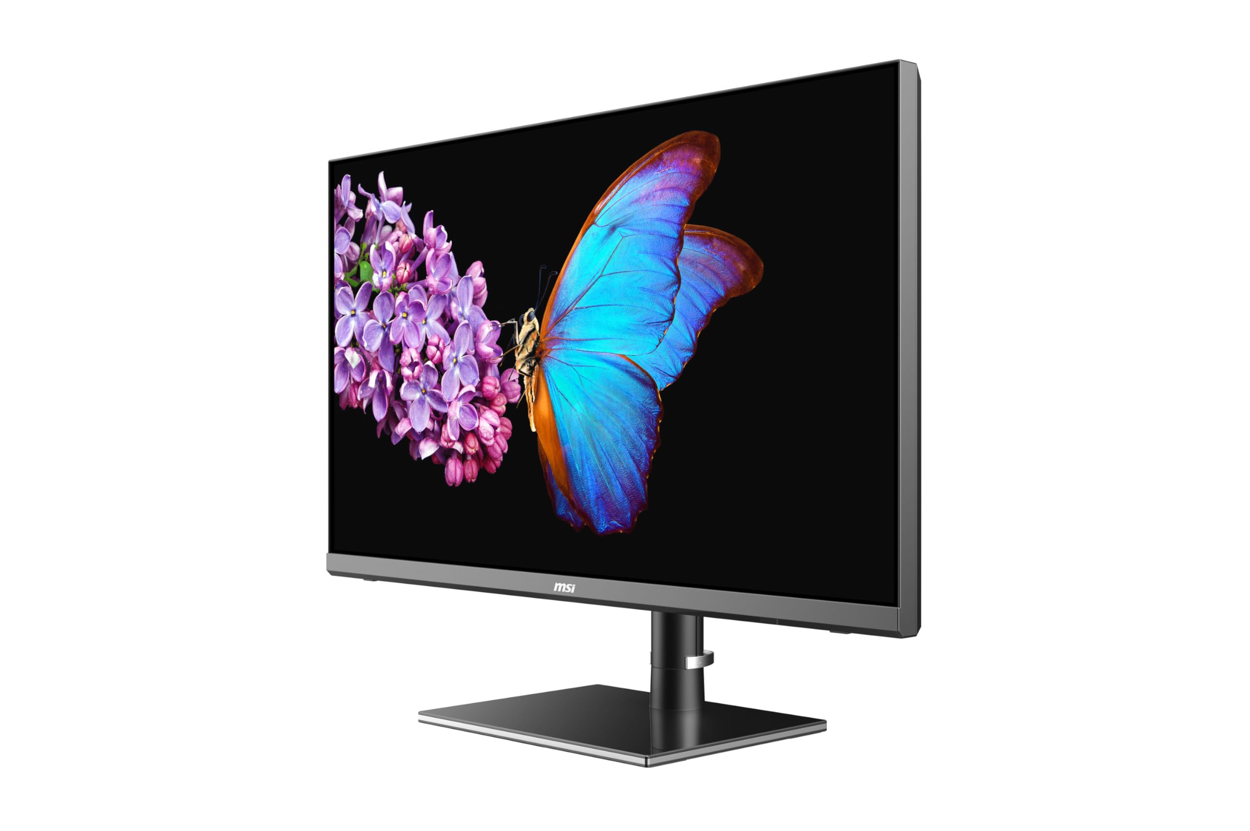 MSI Creator PS321URV 32" 3840x2160 UHD 60Hz 4ms Response Time 16:9 Aspect Ratio VESA Certified Display HDR 600 Anti-Glare Tilt/Swivel/Height Adjustment Content Creation Monitor, Black