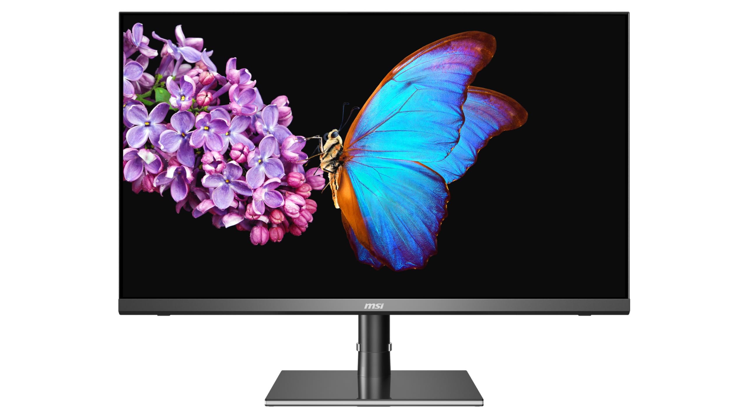 MSI Creator PS321URV 32" 3840x2160 UHD 60Hz 4ms Response Time 16:9 Aspect Ratio VESA Certified Display HDR 600 Anti-Glare Tilt/Swivel/Height Adjustment Content Creation Monitor, Black