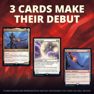 Magic: The Gathering Commander Legends – Arm for Battle | 100 Card Ready-to-Play Deck | 1 Foil Commander | Red-White, C78590000