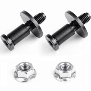 UNIGT 38427 Tailgate Striker Bolt Compatible with Chevy Silverado Escalade Avalanche Sierra Come with Nuts Replace 11570162 - Set of 2