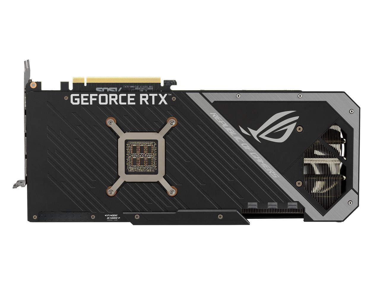 ASUS ROG STRIX NVIDIA GeForce RTX 3080 OC Edition Gaming Graphics Card (PCIe 4.0, 10GB GDDR6X, HDMI 2.1, DisplayPort 1.4a, Axial-Tech Fan Design, 2.9-Slot, Super Alloy Power II, GPU Tweak II)