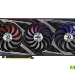 ASUS ROG STRIX NVIDIA GeForce RTX 3080 OC Edition Gaming Graphics Card (PCIe 4.0, 10GB GDDR6X, HDMI 2.1, DisplayPort 1.4a, Axial-Tech Fan Design, 2.9-Slot, Super Alloy Power II, GPU Tweak II)