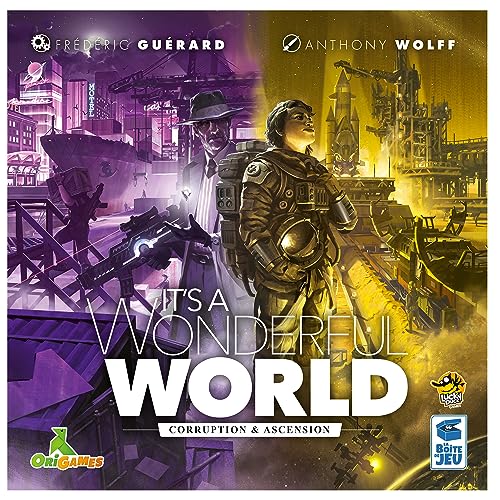 Lucky Duck Games It's A Wonderful World Corruption & Ascension Board Game Expansion - Expand Your Empire with New Challenges, Ages 14+, 1-7 Players, 30-60 Minute Playtime, Made