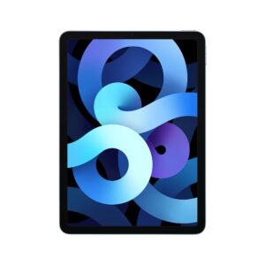 apple 2020 ipad air (10.9-inch, wi-fi, 64gb) - sky blue (4th generation)