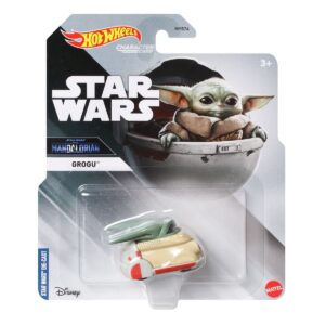 hot wheels star wars the child 1:64 scale character car, collectible gift for fans 3 years old & up