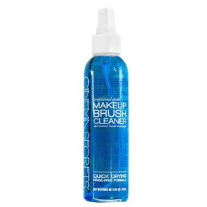 cinema secrets professional makeup brush cleaner spray, 6 fl oz, vanilla