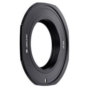 k&f concept m42 to eos adapter, updated lens mount adapter for m42 mount lens to canon eos ef ef-s mount camera
