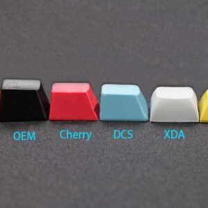 HFSECURITY DSA Profile 6.25x Space Bar for Cherry Mx Switch Mechanical Gaming Keyboard White Black Orange Green Grey Color Spacebar Keycaps (Greyspacebar)