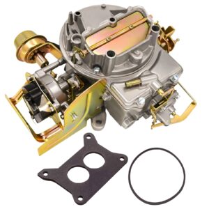 2 barrel carburetor carb 2100 carburetor 2150 carburetor compatible with ford 289 302 351 cu jeep engine f100 f250 f350 with electric choke mounting gasket - 302 carburetor by bootop pin