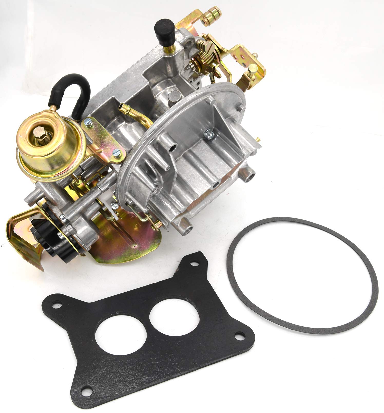 2 Barrel Carburetor Carb 2100 Carburetor 2150 Carburetor Compatible with Ford 289 302 351 Cu Jeep Engine F100 F250 F350 with Electric Choke Mounting Gasket - 302 carburetor by BOOTOP PIN