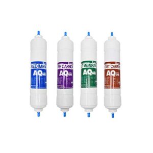 4ea economy replacement water filter set for enex : g-5500/g-5000ps/g-01a/gl-2000s/gl-6000/wt-5000p/gl-6000a/gl-6000s/g-5500a/g-7000/g-5500p/gl-6000w/gl-6000b/g-5000p - 10 microns