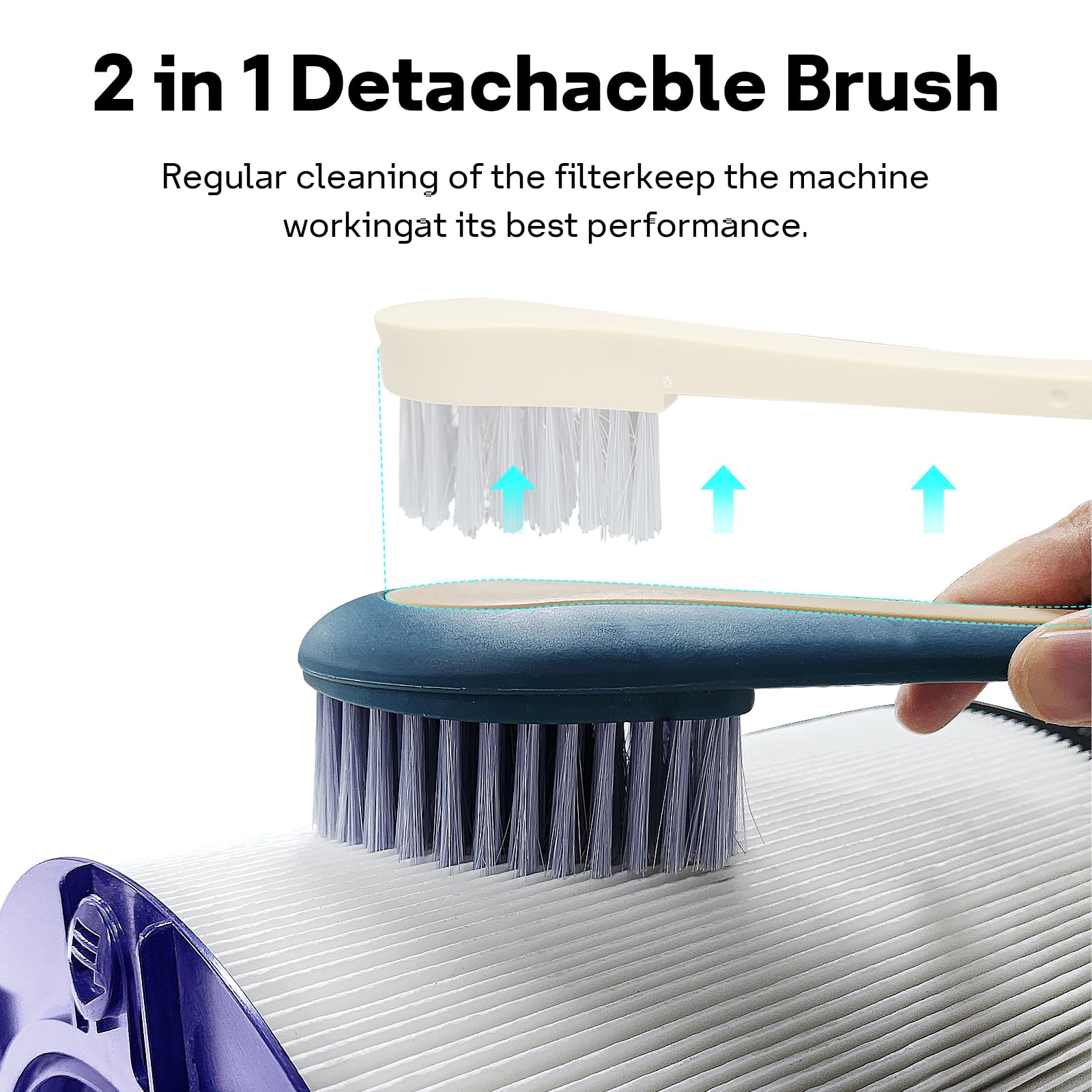 True HEPA+Carbon Filter 1-Pack Replacement for Dyson PH01 PH02 PH03 HP06 TP06 HP07 TP07 HP09 TP09 360° Combi Glass Purifying Fans, Compatible with Dyson Pure Cool Hot Air Puri-fier Part #970341-01